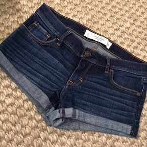 Abercrombie jean shorts